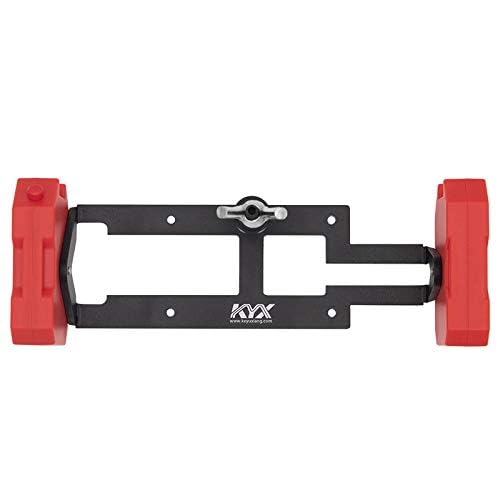 KYX Racing Metal Spare Tire Rack with ABS Fuel Tank Simulation for RC Crawler Car Axial SCX10 II 90046 Traxxas TRX-4 TRX4