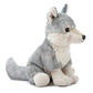 The Petting Zoo Grey Wolf Plush Stuffed Animal, 12 inches, Soft Plush Toy for Kids, Model 419013