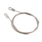 Tow Hook Trailer Chain for 1:10 RC Car Crawler, Tow Hook Steel Tow Rope,U Shaped Rescue Tow Hook for Traxxas Trx4 Axial Scx10 Wr