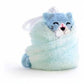Purritos 3 Inch Cat In Blanket Plush Key Ring - Tuna
