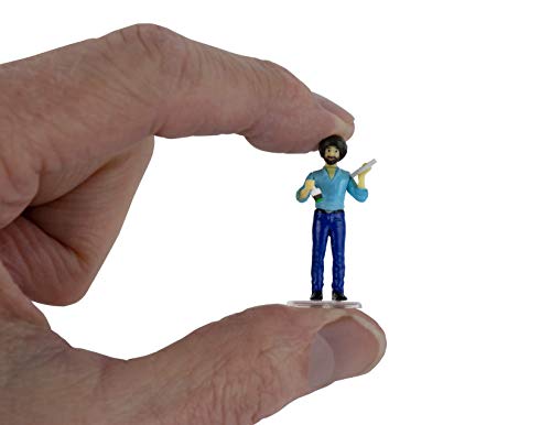 World'S Smallest Bob Ross Pop Culture Micro Figure, 5041