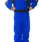 Underwraps Kid'S Children'S Astronaut Flight Suit Costume - Blue Childrens Costume, Blue, Medium