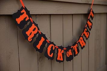 [USA-SALES] Halloween Banners Selection, Halloween Party Decorations, by USA-SALES Seller (Trick or Treat)