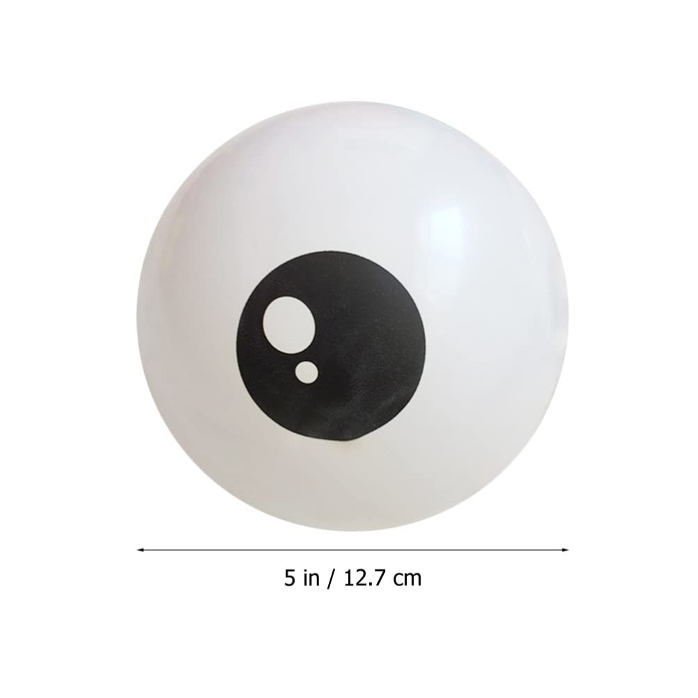 100pcs Halloween Eyeball Latex Balloons Party Supplies Halloween Decorations Funny Balloons Eyeball Balloons Eye Balloons Hallow