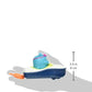 B. Toys- Pull & Go Rider- Water Play Toy- Pull Back Boat- Color-Changing Rider- 10 Months +
