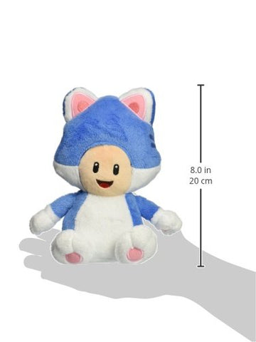 Little Buddy Usa Super Mario: 7'' Neko Cat Toad Plush', Multi-Colored