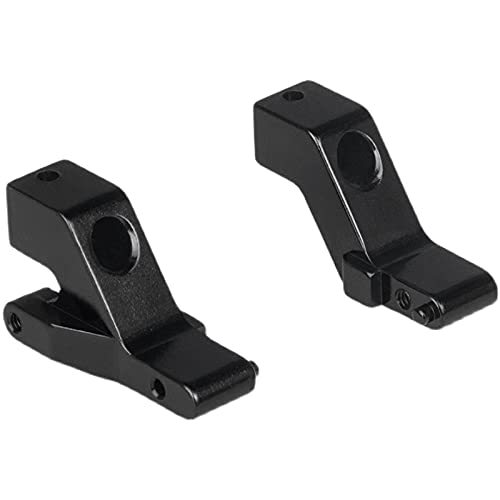 KYX Racing CNC Machined Aluminum Alloy Rear Body Mount Posts Rear Bumper Mount Upgrades Parts Accessories for 1/24 RC Crawler Ca
