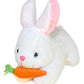NP Toys Plush Cute Rabbit Soft 26 cm (White, Large)