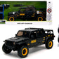 2020 Jeep Gladiator Pickup Truck ''B&M'' Black With Graphics With Extra Wheels ''Just Trucks'' Series 1/24 Diecast Model Car By