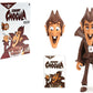 Count Chocula 6.5'' Moveable Figurine With Alternate Head And Cereal Box ''General Mills'' 1/12 Scale By Jada