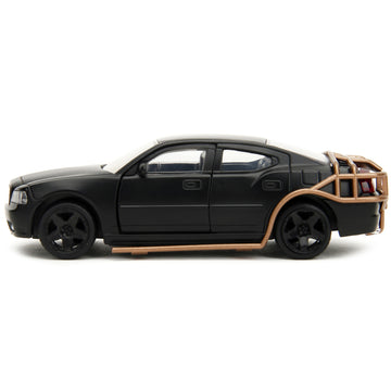 2006 Dodge Charger Matt Black with Outer Cage ''Fast & Furious'' Series 1/32 Diecast Model Car by Jada