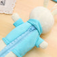 Korean Style Simple Cartoon Rabbit Pencil Case Creative Pencil Stationery Bag Children's Cute Plush Toy Primary School Gift