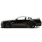 2008 Ford Shelby Mustang GT-500KR Silver and Black with Red Stripes ''Bigtime Muscle'' Series 1/24 Diecast Model Car by Jada