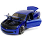2010 Chevrolet Camaro Candy Blue with Black Hood ''Bigtime Muscle'' Series 1/24 Diecast Model Car by Jada