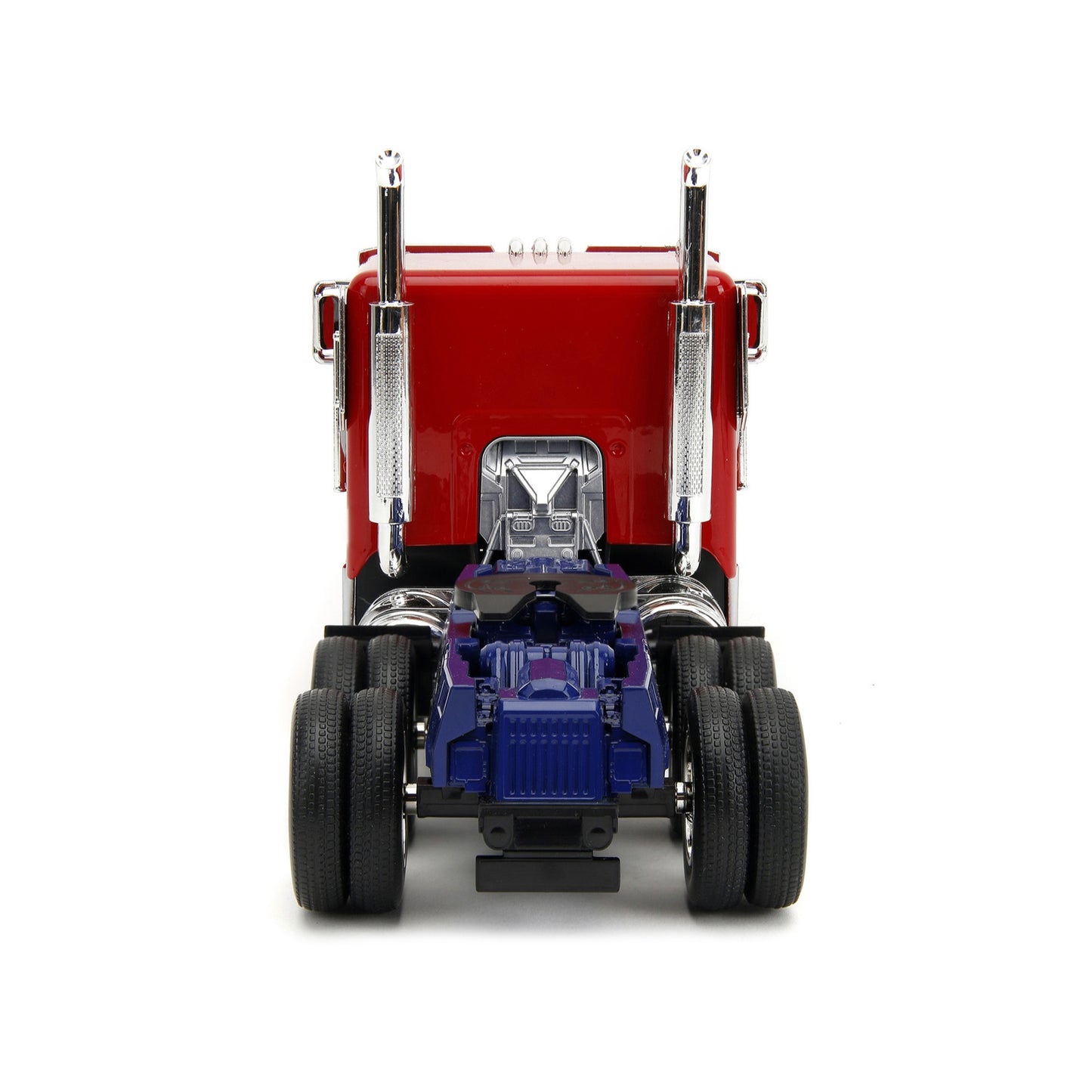 Transformers Rise Of The Beast 1:24 Optimus Prime W/Robot On Chassis Die-Cast Car, Toys For Kids And Adults