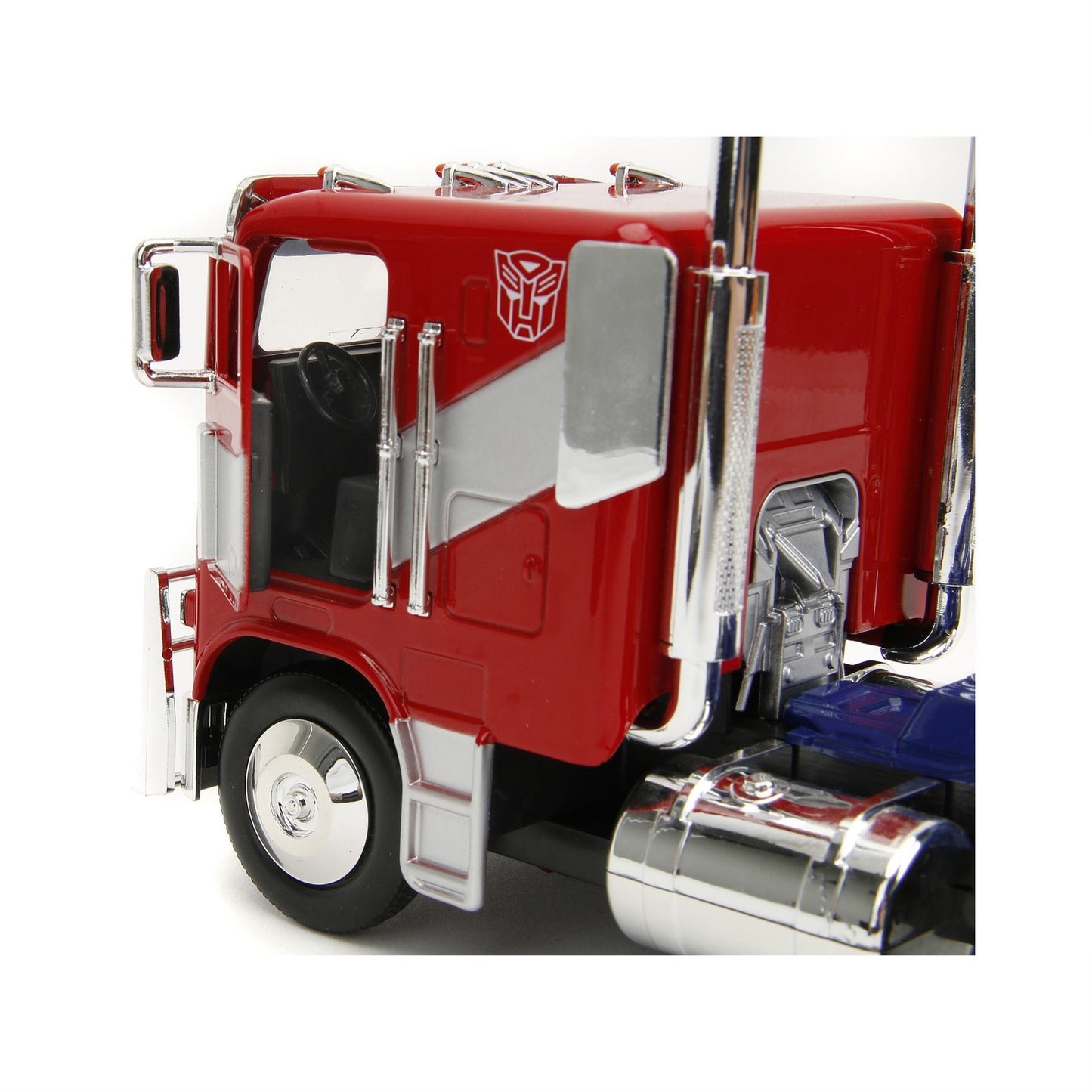 Transformers Rise Of The Beast 1:24 Optimus Prime W/Robot On Chassis Die-Cast Car, Toys For Kids And Adults