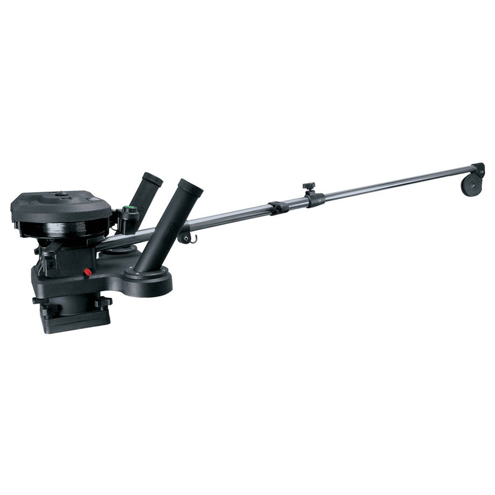 Scotty 1116 Propack 60 Telescoping Electric Downrigger w/ Dual Rod Holders and Swivel Base