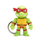 Set of 4 Diecast Figure Key Chains ''Teenage Mutant Ninja Turtles'' TV Series ''Metalfigs'' Series Diecast Models by Jada