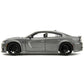 2021 Dodge Charger Srt Hellcat Gray Metallic ''Fast X'' (2023) Movie ''Fast & Furious'' Series 1/24 Diecast Model Car By Jada