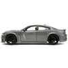 Jada Fast & Furious 1:24 Dom's 2021 Dodge Charger SRT Hellcat Die-Cast Car, Gray Metal Model 34472 for Kids and Adults