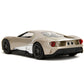 2017 Ford GT Gold Metallic with White Accents ''Pink Slips'' Series 1/32 Diecast Model Car by Jada
