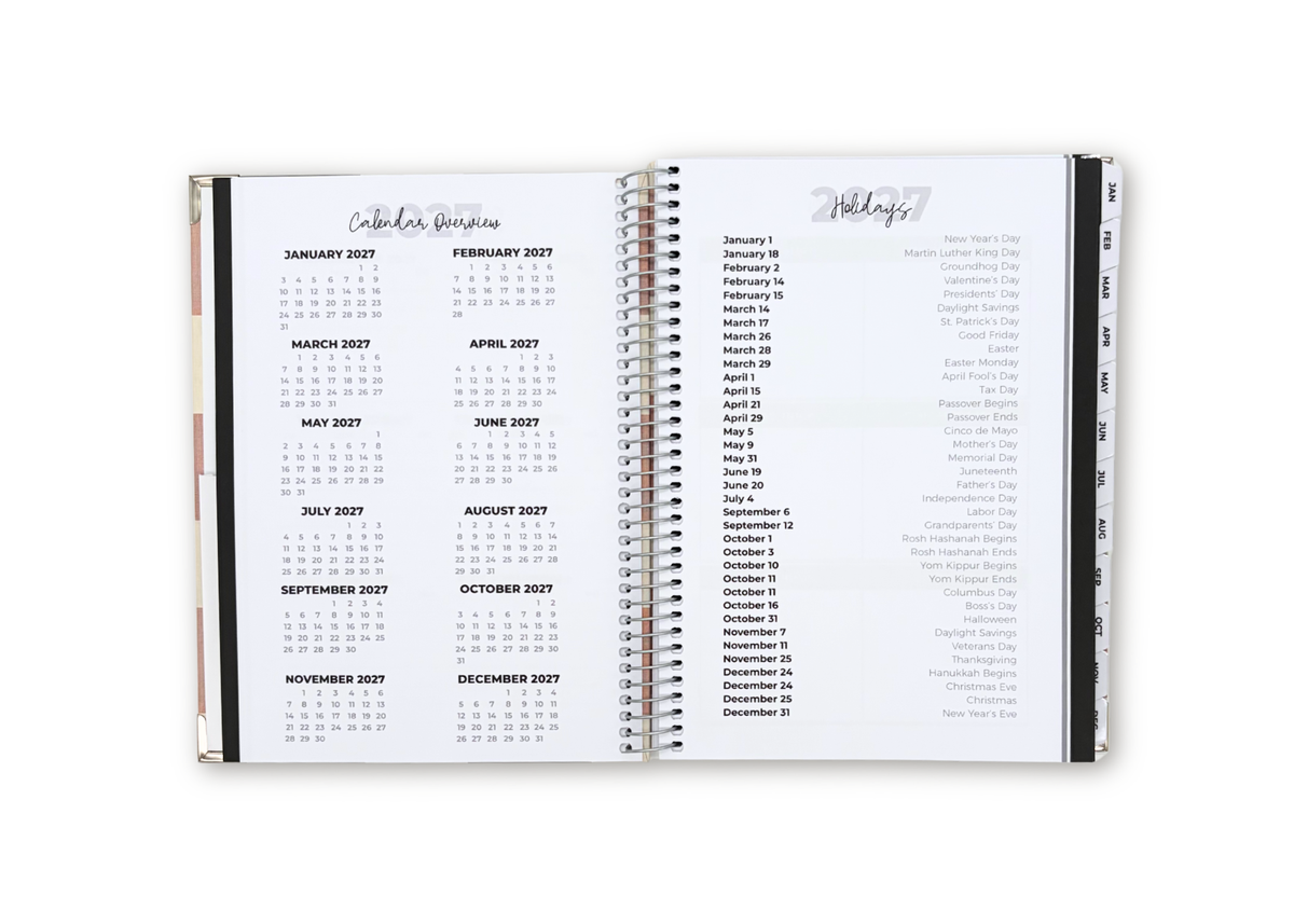 2027 Strawberry Fields Weekly Planner Basic Bundle