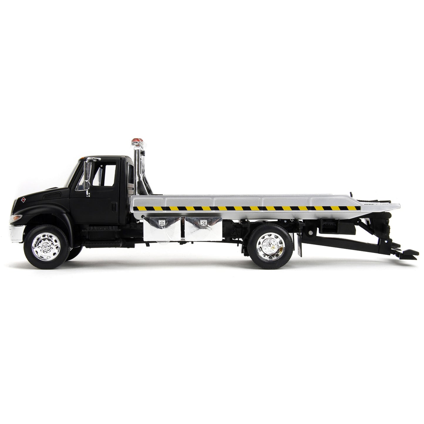 DuraStar 4400 Flatbed Tow Truck Matt Black 1/24 Diecast Model Car by Jada