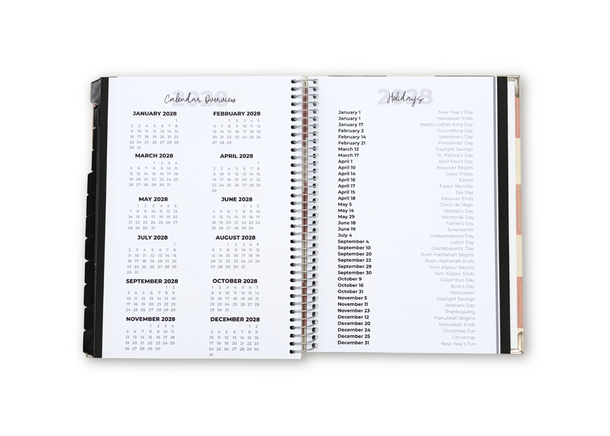 2027 Wildflower Weekly Planner Premium Bundle