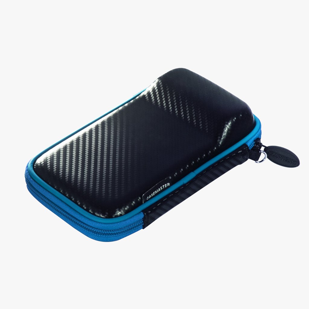 Casemaster Sport Dart Case With Blue Zipper