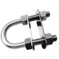 Whitecap Bow Eye 3/8 x 3 Stainless Steel