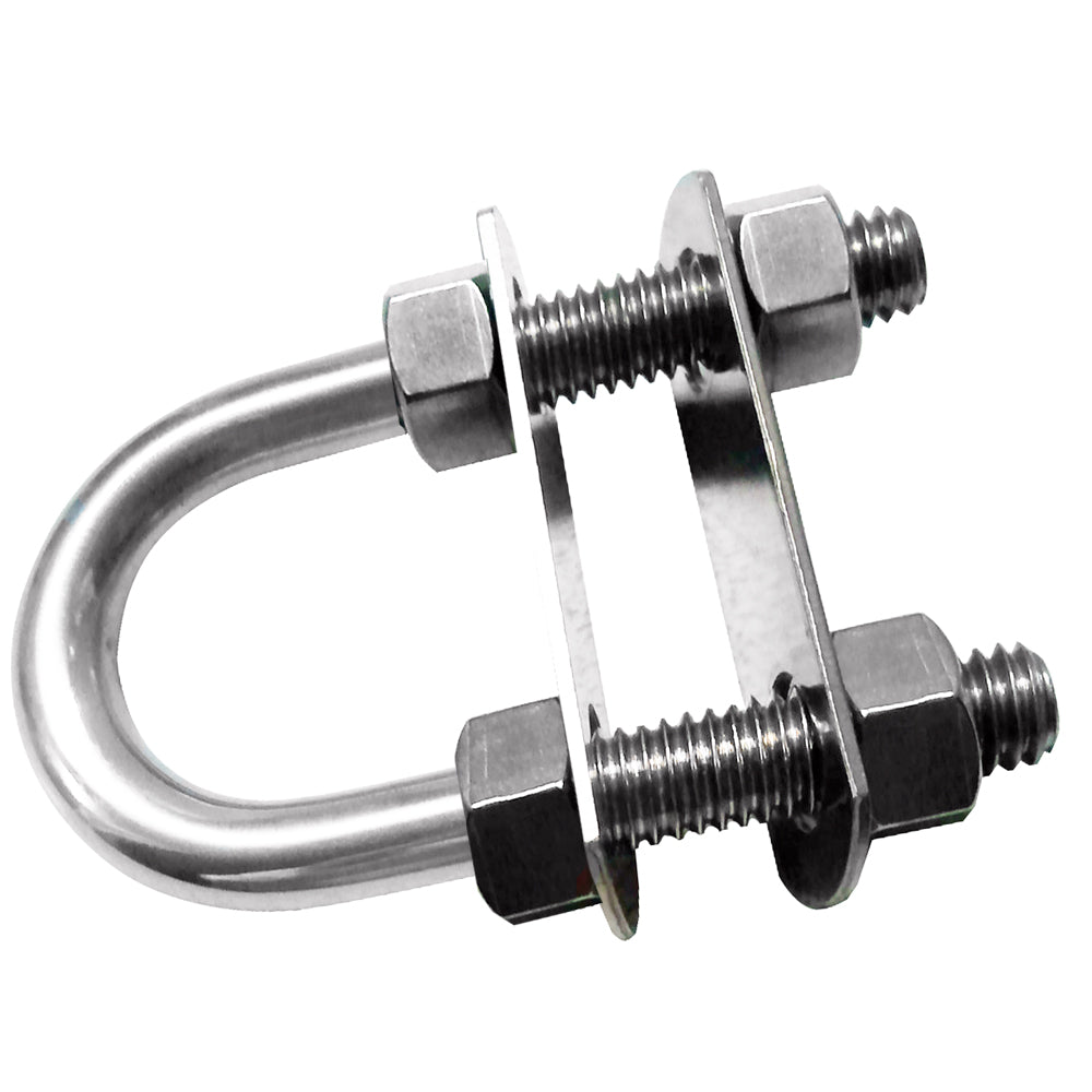 Whitecap Bow Eye 3/8 x 3 Stainless Steel
