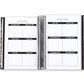 2027 Black Leather Look Daily Planner