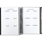 2027 Black Leather Look Daily Planner Premium Bundle