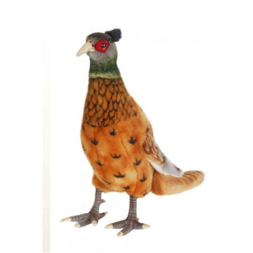 Hansa Pheasant Soft Toy Bird, 12-Inch Height, Multicolor