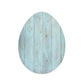 18'' Rustic Farmhouse Turquoise Wooden Large Egg