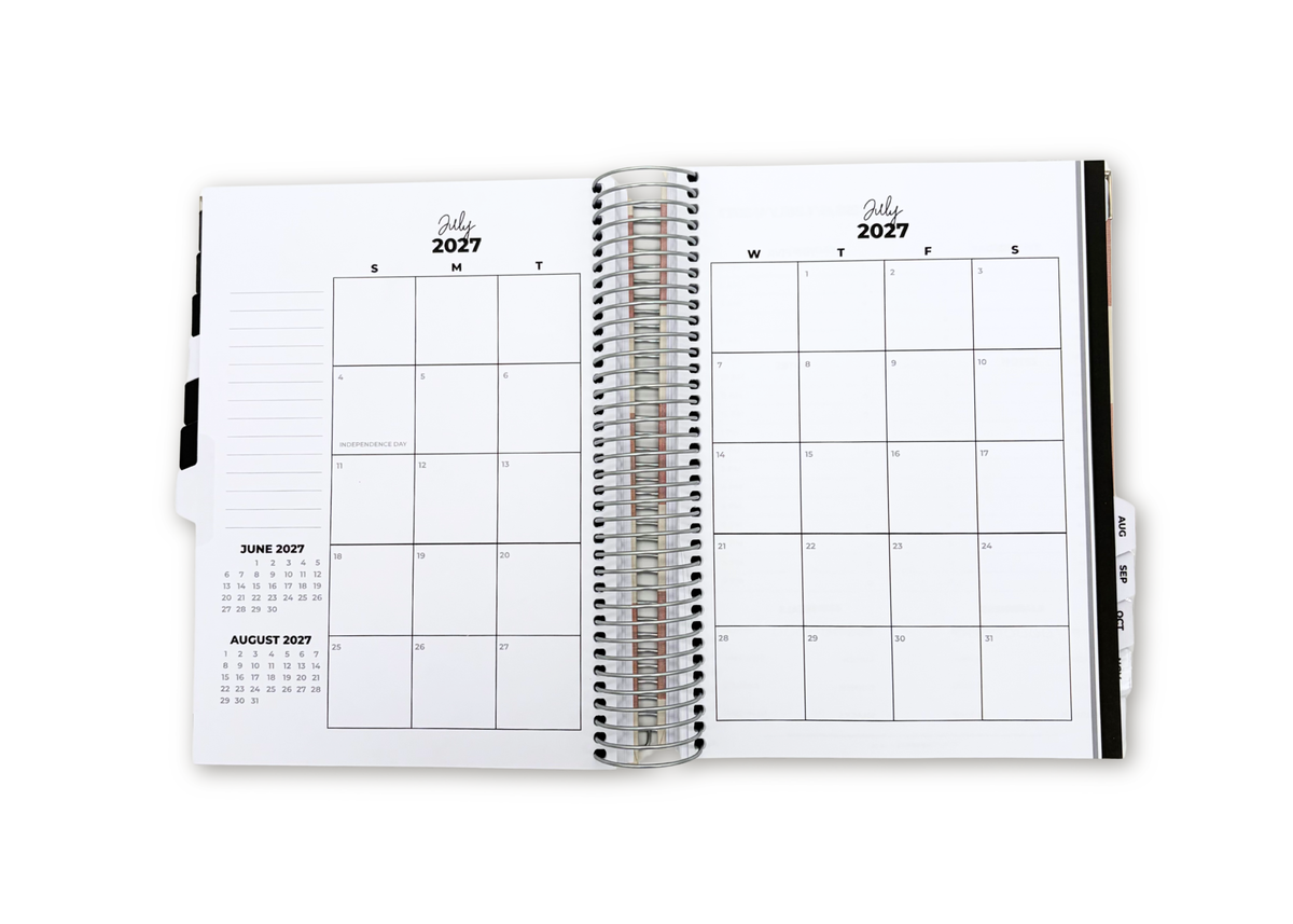 2027 Strawberry Fields Daily Planner Premium Bundle