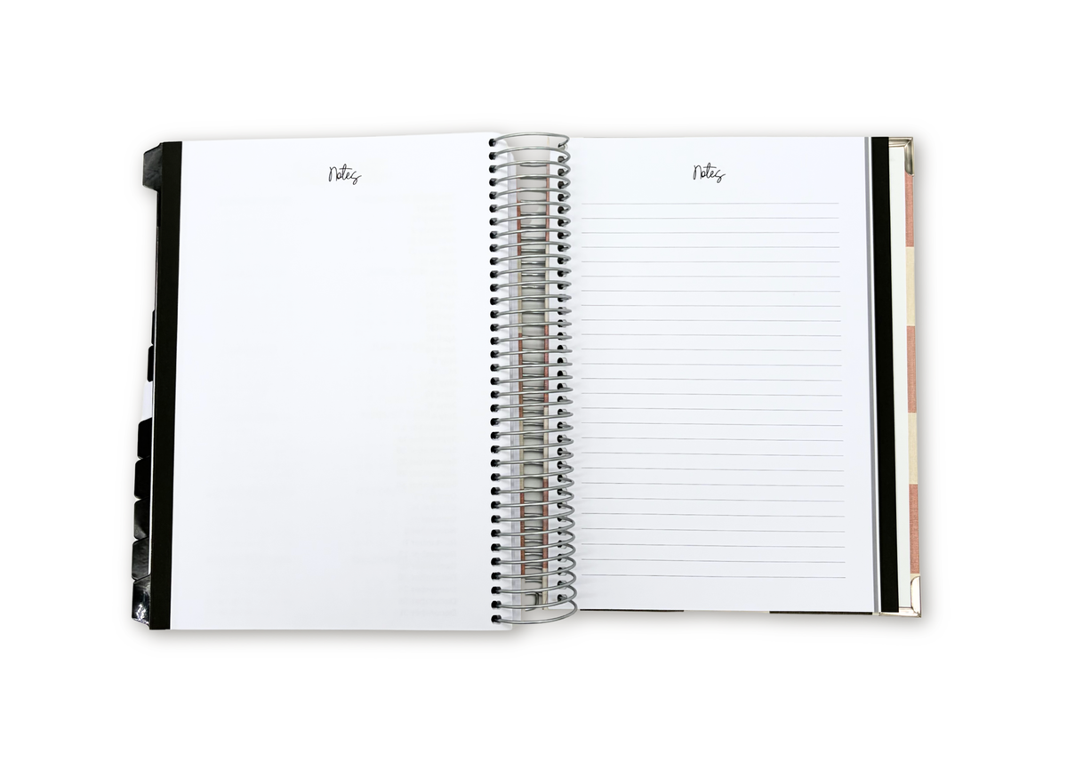 2027 Metal Flake Daily Planner Basic Bundle