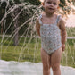 Green Gingham Splash Pad