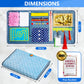 Fidget Blanket for Adults with Dementia & Alzheimer's, sensory activities for dementia patients