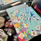 Placemat Travel 4-pack