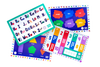 The "Now I know my" 4-pack Placemat Bundle