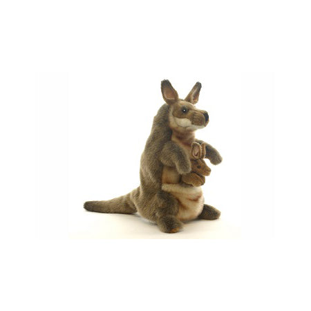 Hansa 4026 Kangaroo Hand Puppet, 11-Inch High