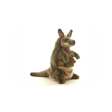 Hansa 4026 Kangaroo Hand Puppet, 11-Inch High