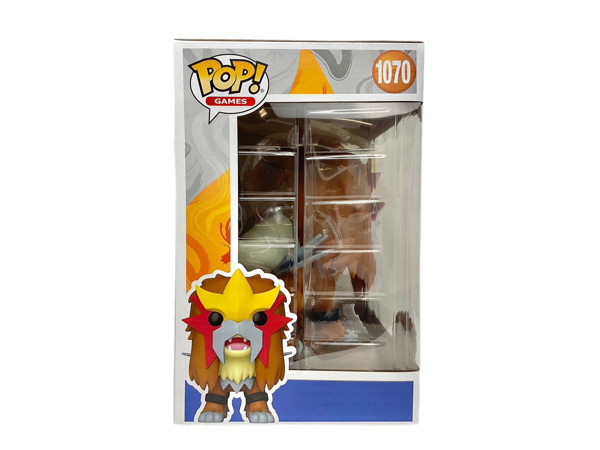 Pokemon Entei Jumbo Pop! Vinyl #1070 - 2025 Convention Excl.