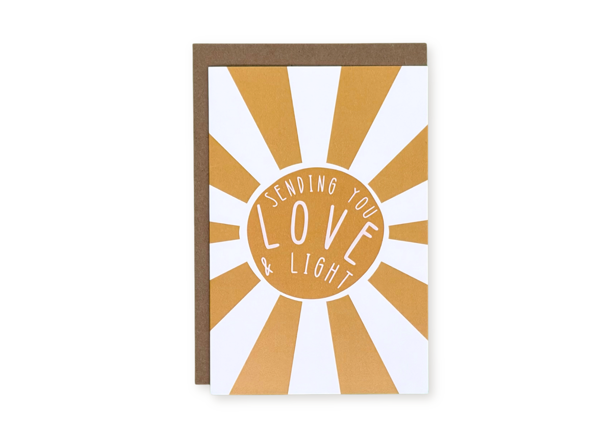 Sending You Light Greeting Card