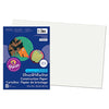 Construction Paper, White, 12 x 18, 50 Sheets Per Pack, 5 Packs