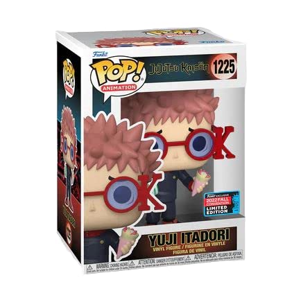 Funko POP! Animation Jujutsu Kaisen Yuji Itadori 2022 Fall Convention Exclusive Multicolor 67039