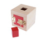 Zoomella Montessori Toys Kids Early Education Teaching Aids Cube Wooden Toy Red| Other Educational Toys|Toys & Hobbies