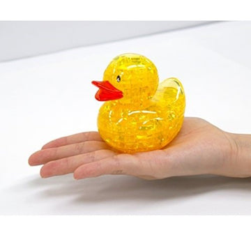 Bepuzzled | Duck, Original 3D Crystal Puzzle, Engaging And Entertaining Unique Puzzle, Quack Your Way To Fun!