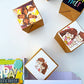 Crafted Forever Surprise/Prank Jumping Out Cubes Mini Album For Birthday, Pop Up Card, 5 Blank Cubes Included, Can Hold 20 Photo
